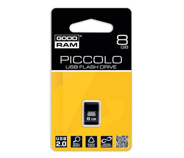 GOODRAM USB 2.0 8GB 20MB/s UPI2-0080K0R11 - 303187 - zdjęcie 2
